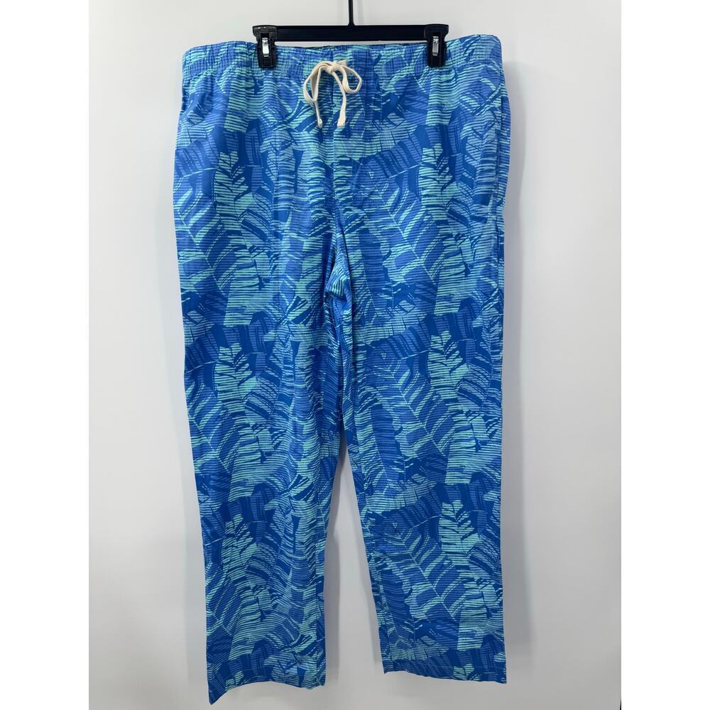 Vineyard Vines Men's XL Lounge Pants Camo Bayside Blue Cotton‎ Blend Pajama